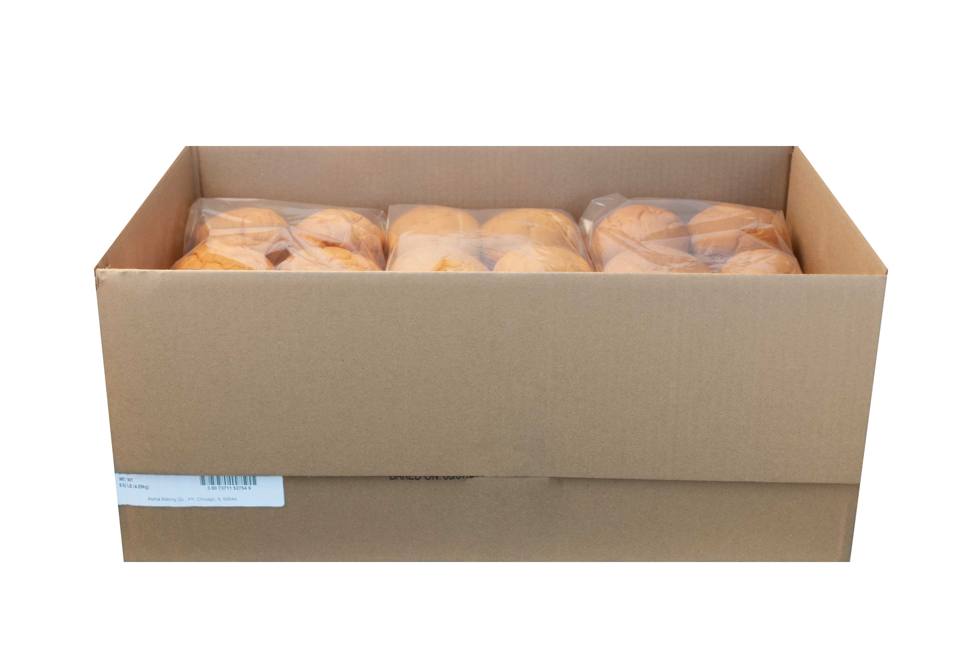 Bun Basket Sliced Potato Bun, 4 Inch -- 72 Per Case