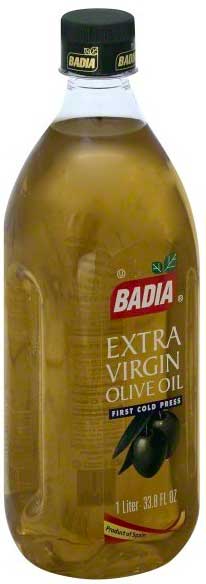 Badia Extra Virgin Olive Oil, 1 Liter -- 4 Per Case