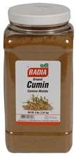 Badia Ground Cumin, 4 Pound Bottle -- 4 Per Case