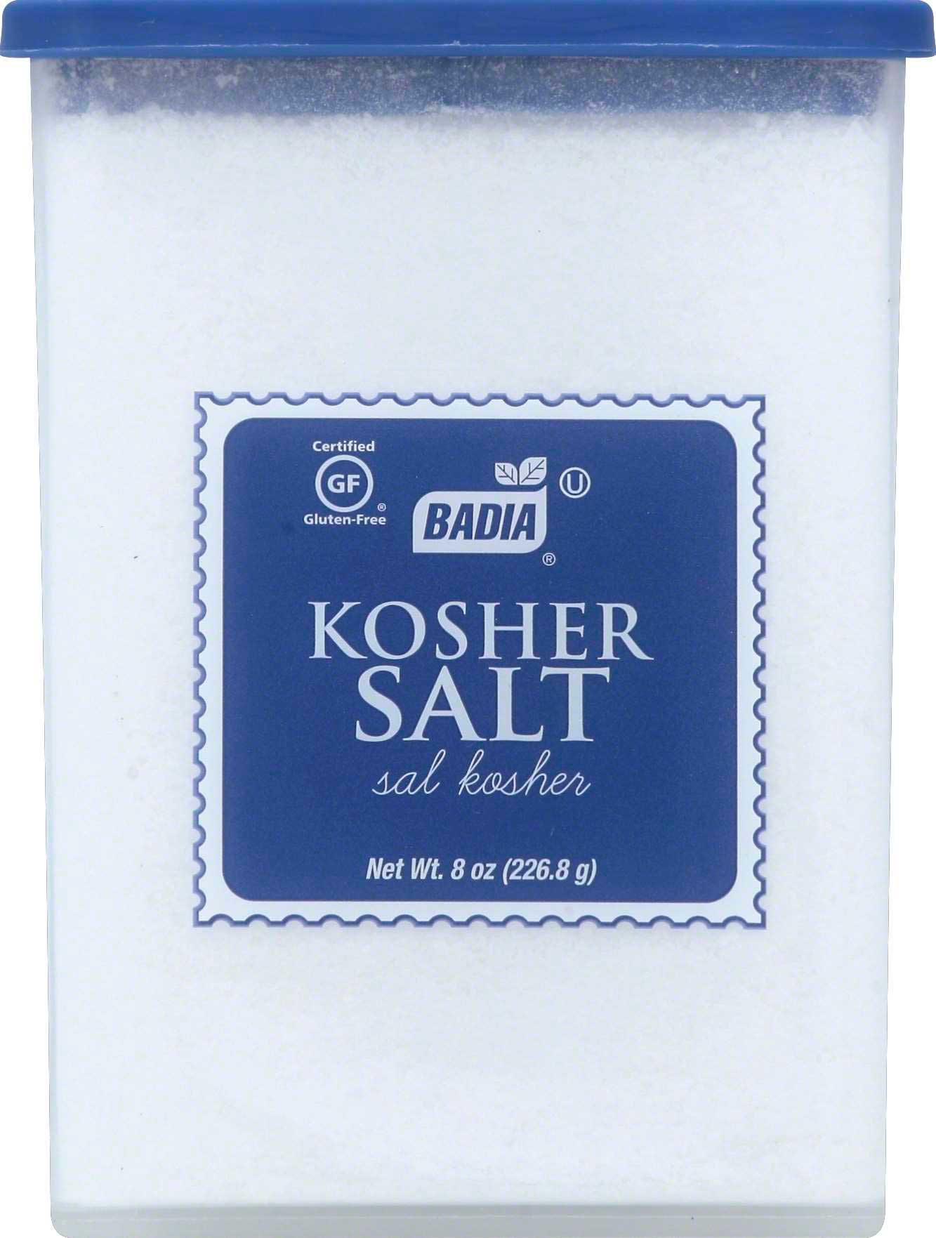 Badia Kosher Salt, 8 Ounce -- 12 Per Case