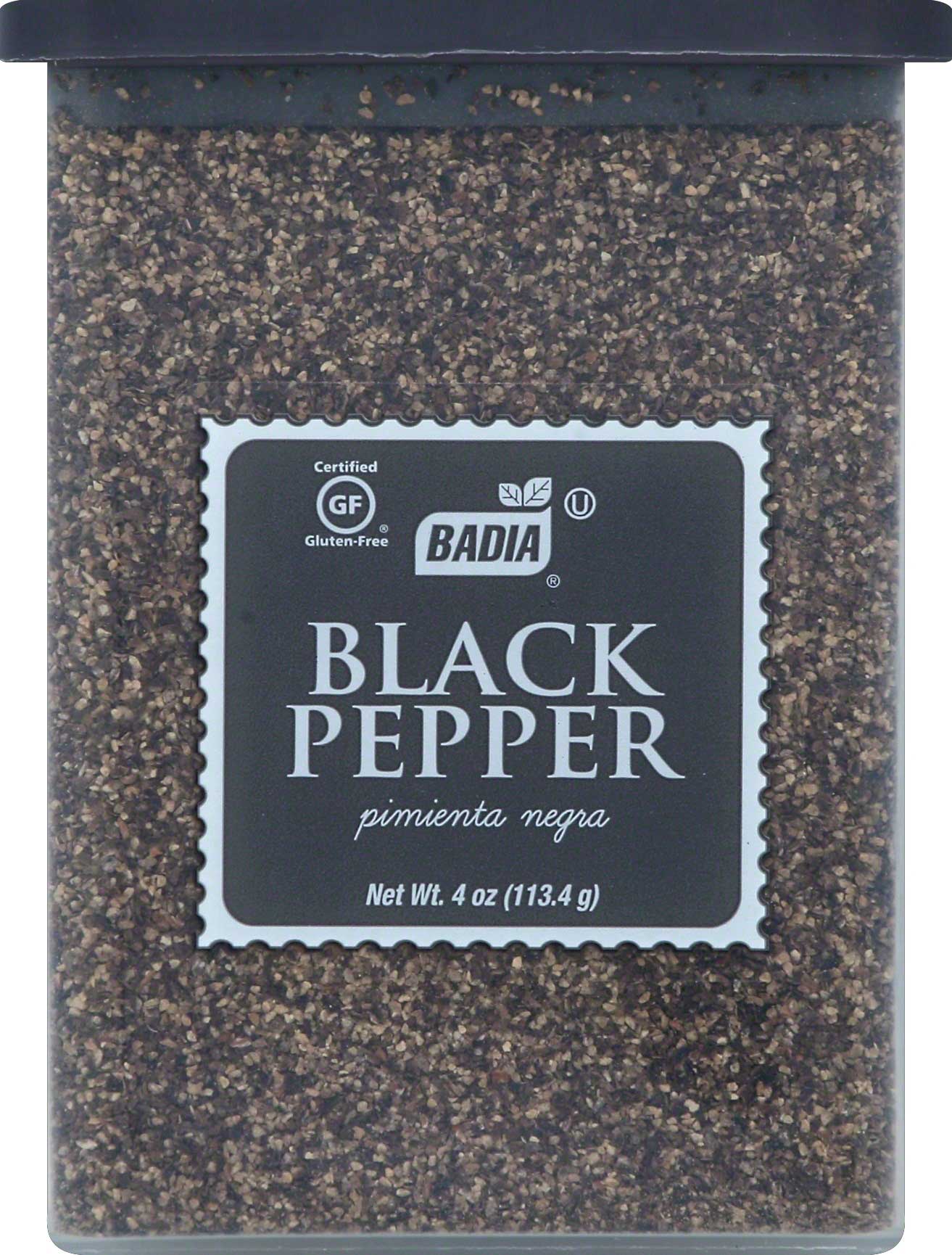 Badia Ground Black Pepper, 4 Ounce -- 12 Per Case
