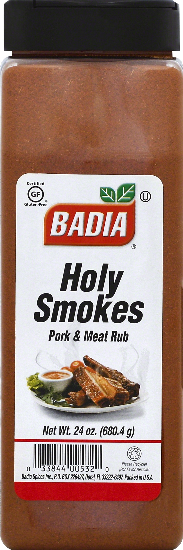 Badia: Holy Smokes Pork & Meat Rub, 5.5 Oz