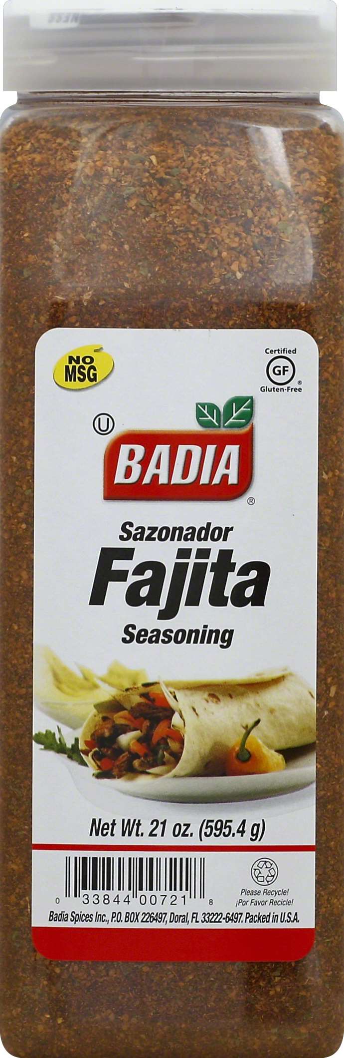 Badia Fajita Seasoning 21 Ounce 6 per case