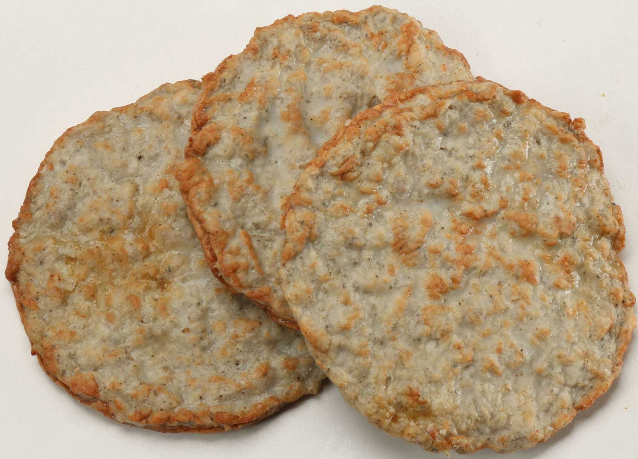 Jones Dairy Farm Mild Fully Cooked Pork Sausage Patty, 1.5 Ounce -- 107 Per Case