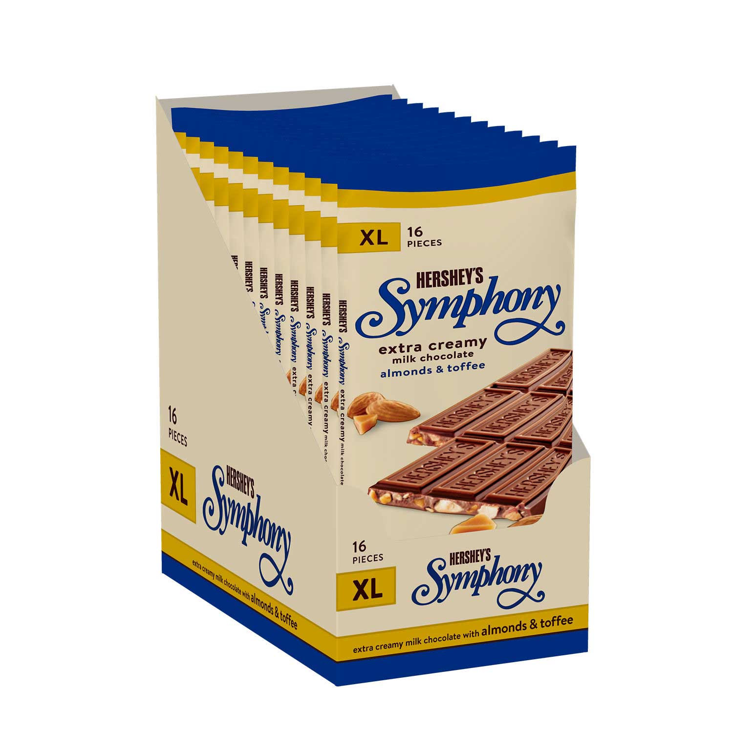 Hersheys Symphony XLarge Individually Wrapped Creamy Milk Chocolate