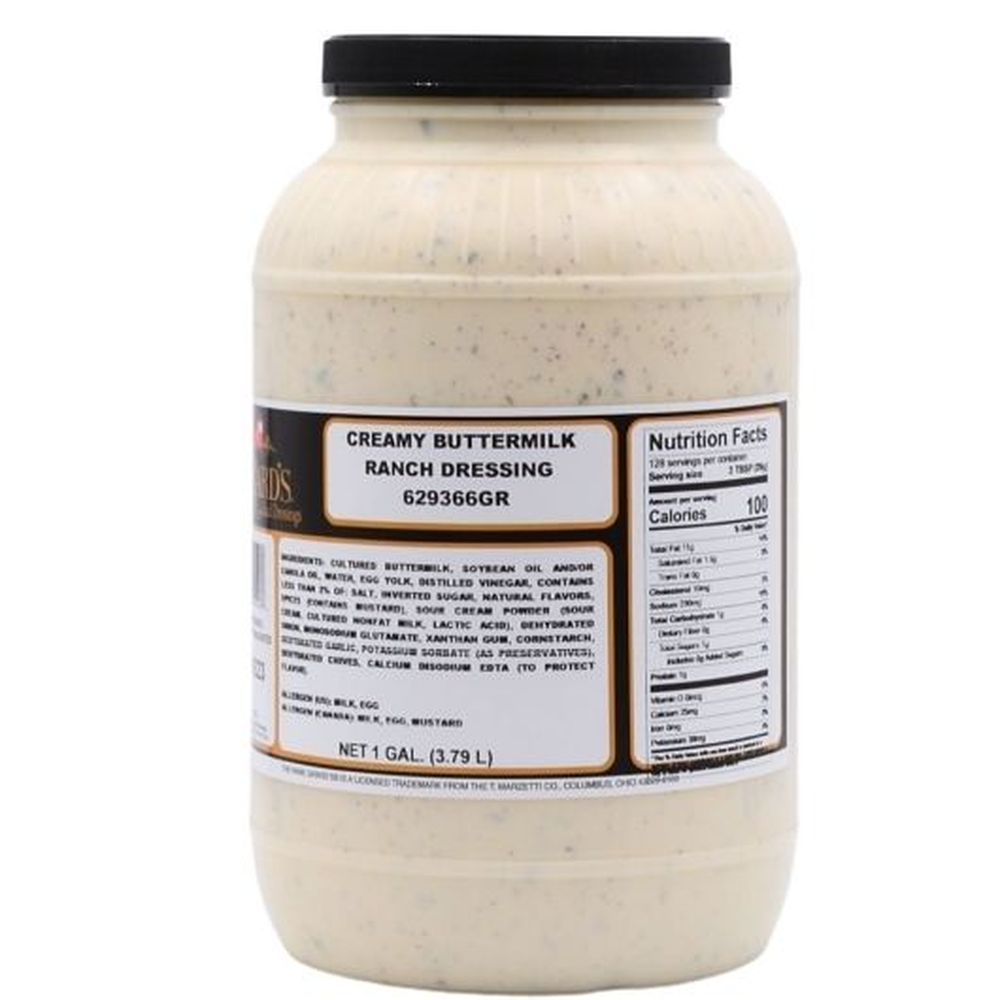 Girards Creamy Buttermilk Ranch Dressing, 1 Gallon -- 2 per case