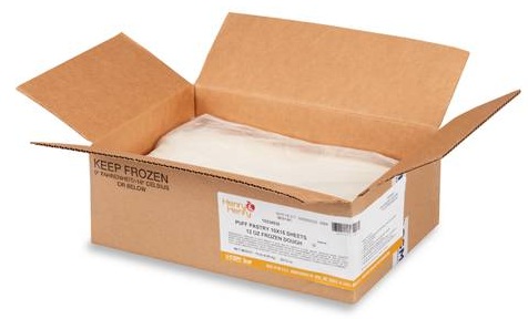 Henry & Henry 10 X 15 Inch Puff Pastry Sheet Dough, 12 Ounce -- 20 Per Case