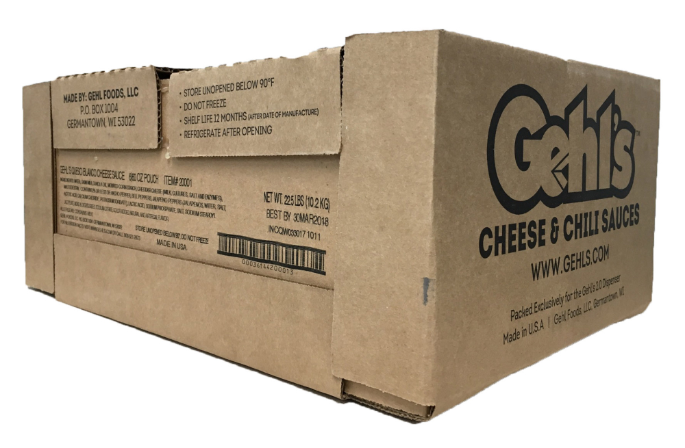 Gehls Queso Blanco Cheese Sauce, 60 Ounce -- 6 per case.