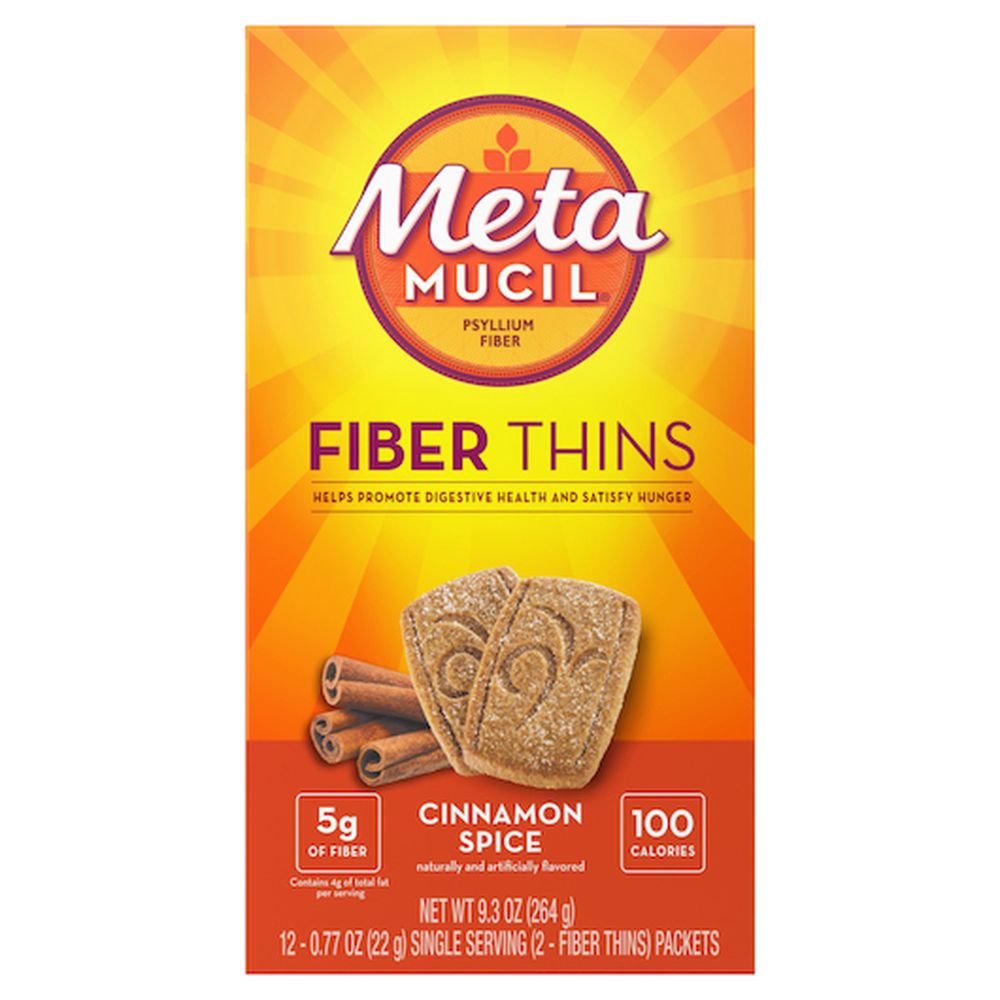 Metamucil Cinnamon Spice Fiber Wafers, 9.3 Ounce -- 4 Per Case