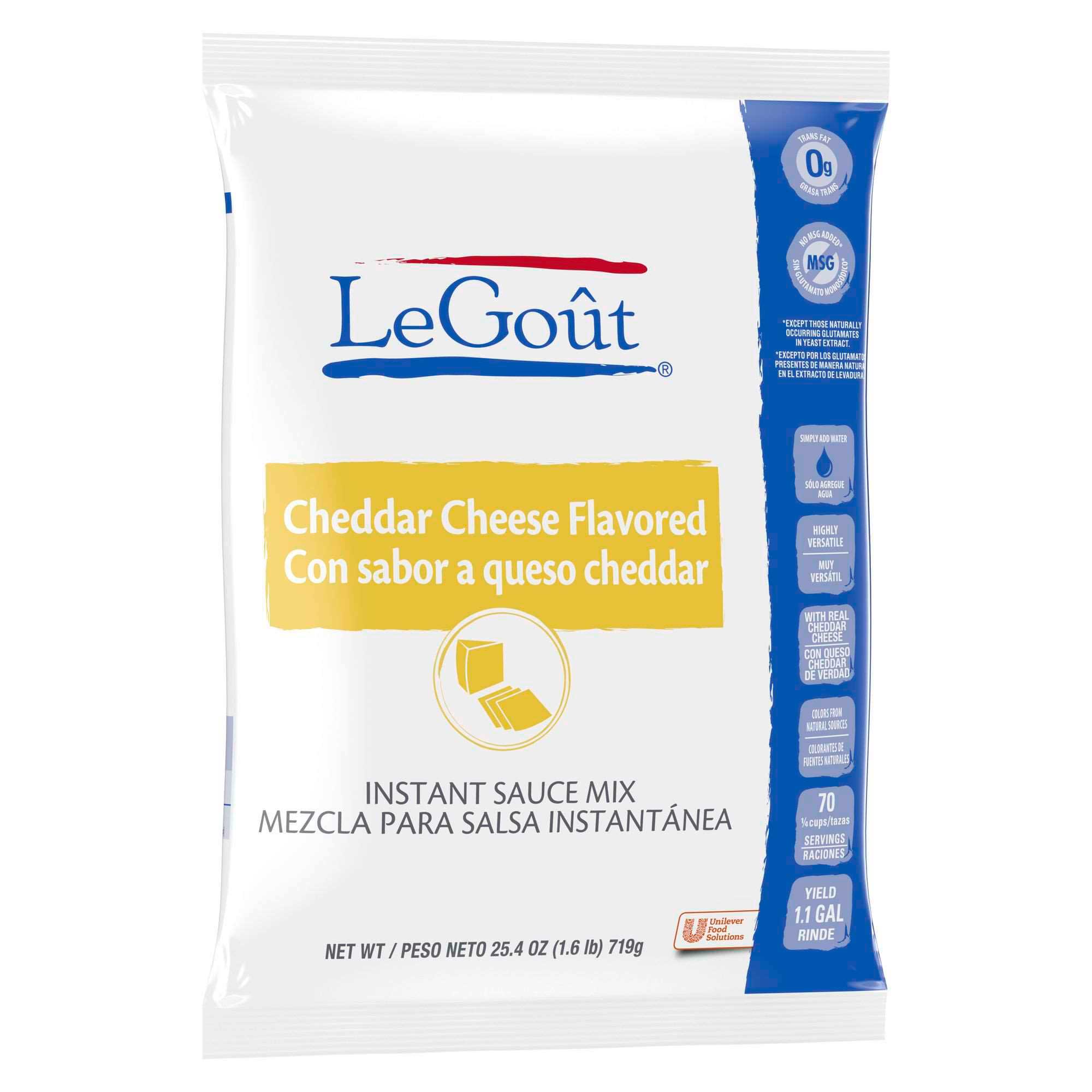 Legout Cheddar Cheese Instant Sauce Mix, 25.4 Ounce -- 1 Each