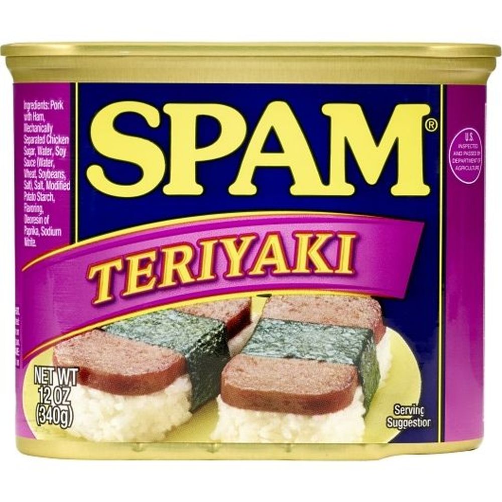 Spam Ready To Eat Teriyaki, 12 Ounce -- 12 Per Case