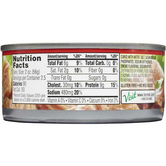 Hormel Chunked Ham, 5 Ounce -- 12 Per Case