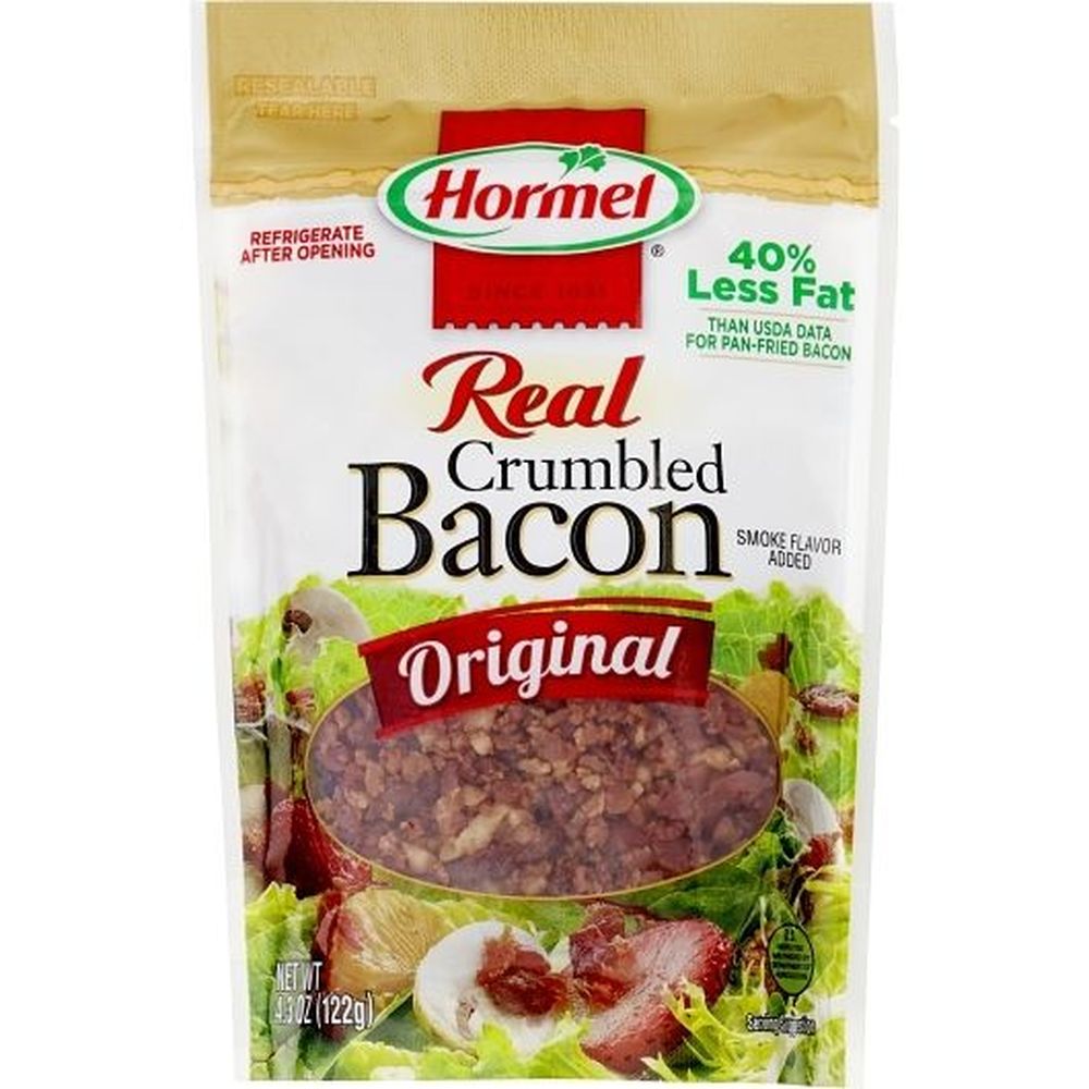 Hormel Original Real Crumbled Bacon, 4.3 Ounce -- 12 Per Case