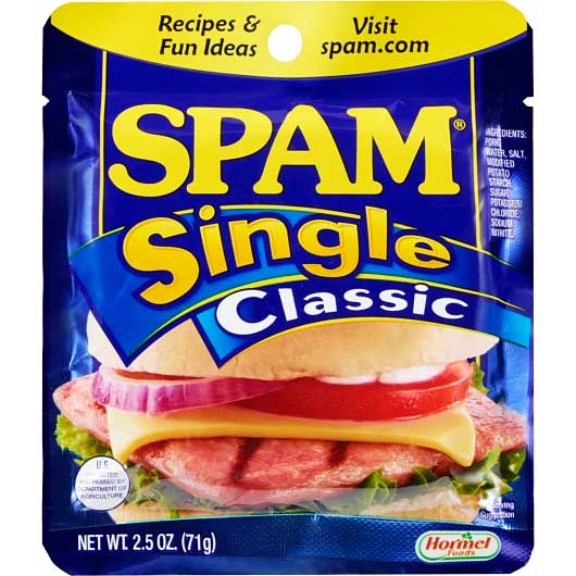 Spam Singles Classic, 2.5 Ounce -- 24 per case