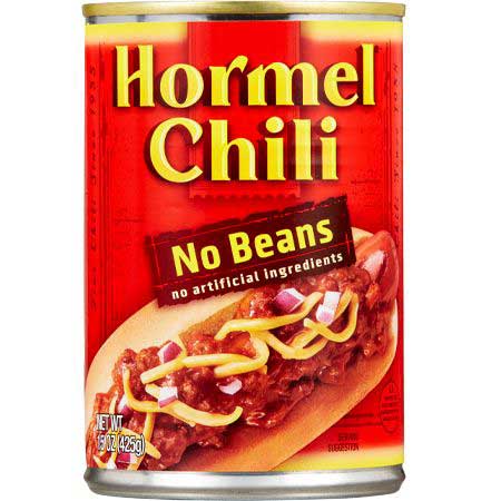 Hormel Chili No Beans, 15 Ounce -- 12 per case