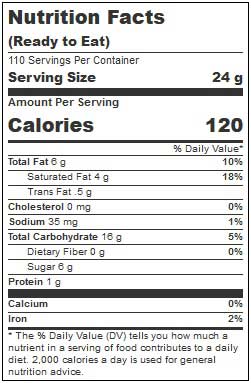 Cookies United Lemon Fan Cookie, Bulk, 6 Pound