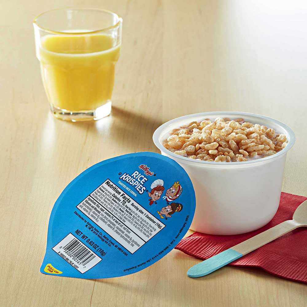 Rice Krispies Single Serve Cereal, 0.625 Ounce -- 96 Per Case
