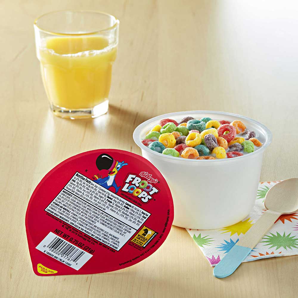 Froot Loops Simple Serve Cereal, 0.75 Ounce -- 96 Per Case