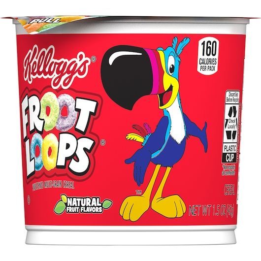 Froot Loops Multi Grain Cereal, 1.5 Ounce -- 60 Per Case