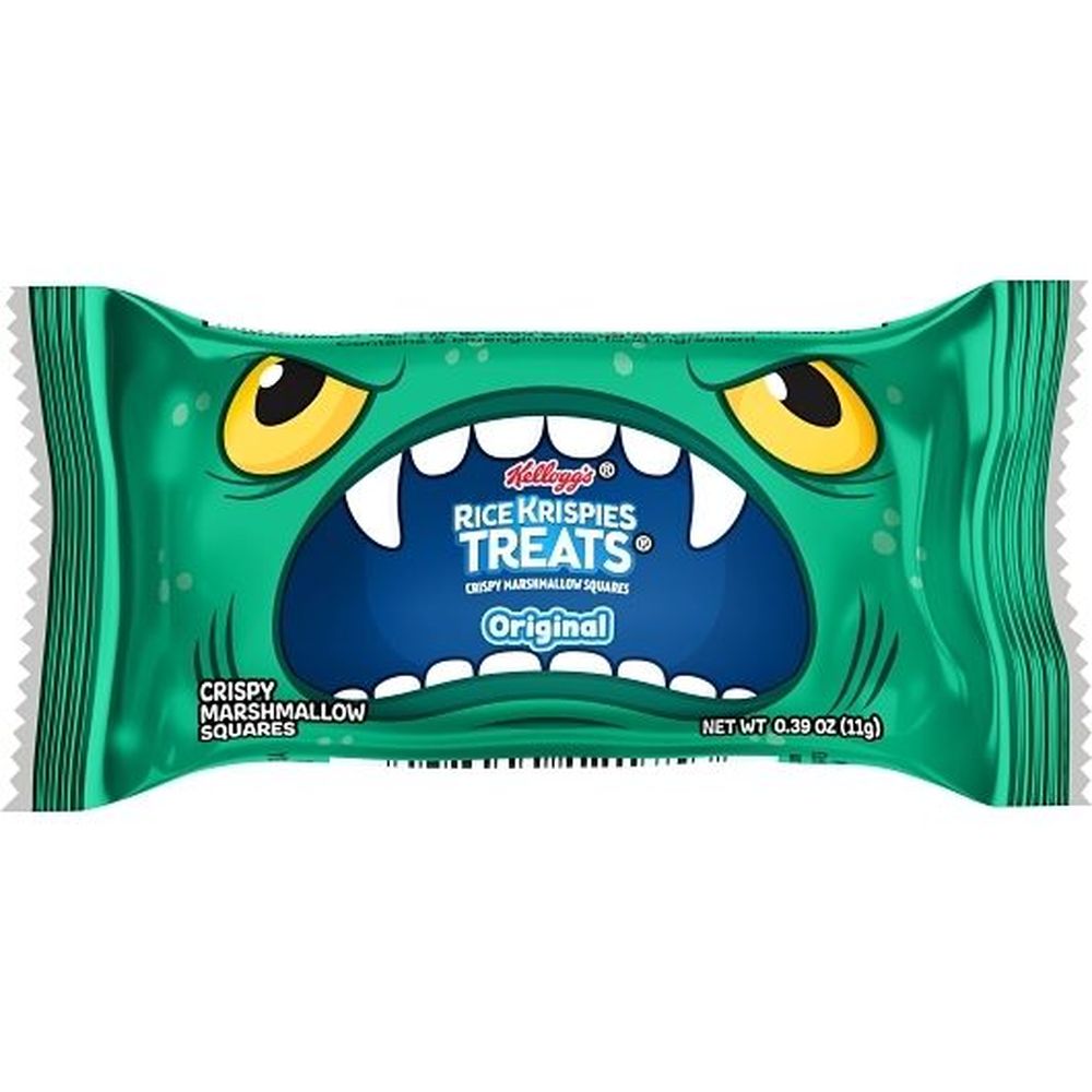Kellogg's Rice Krispies Treats Original Crispy Mini Marshmallow Squares, 0.39 Ounce -- 240 Per Case