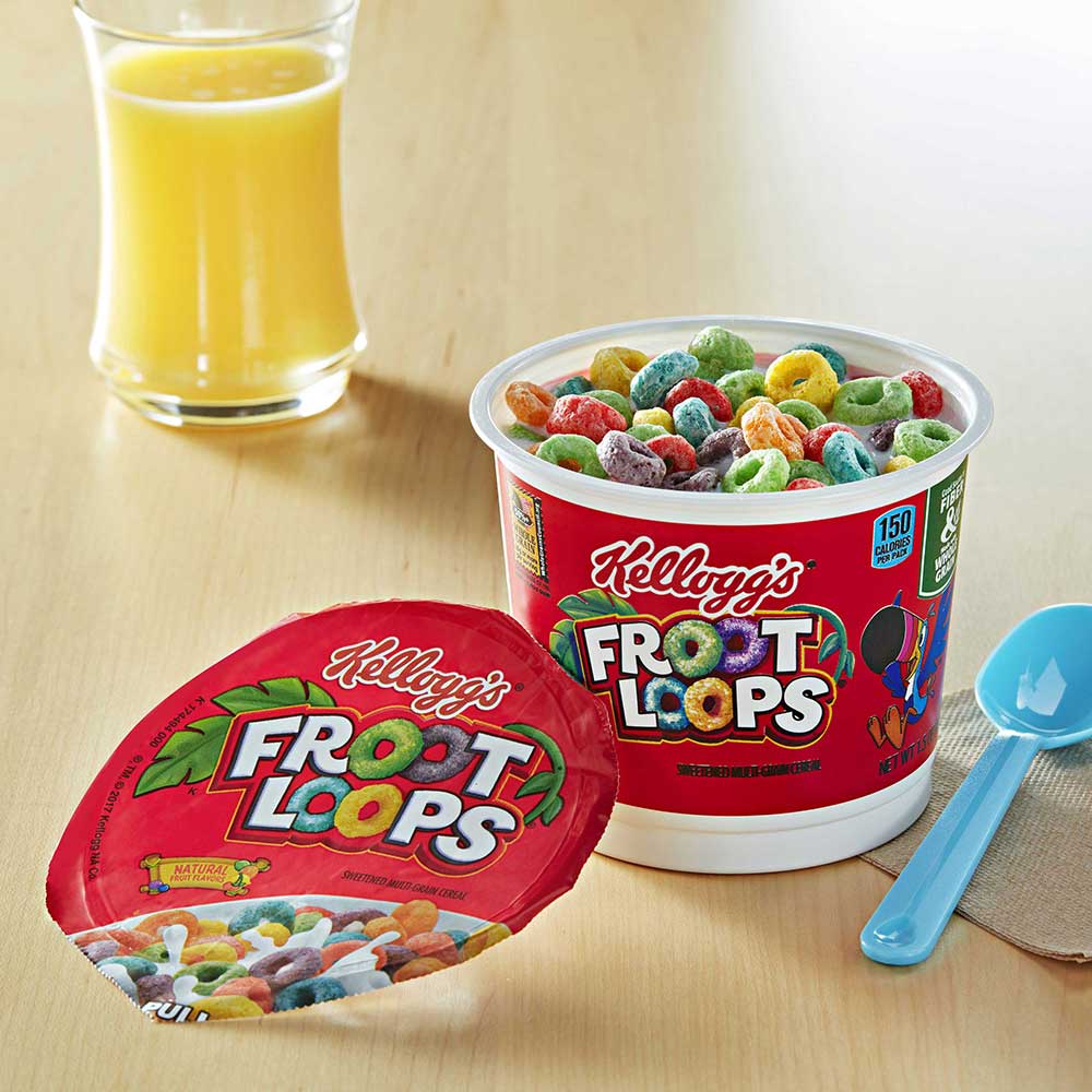 Froot Loops Cereal In A Cup, 1.5 Ounce -- 60 Per Case