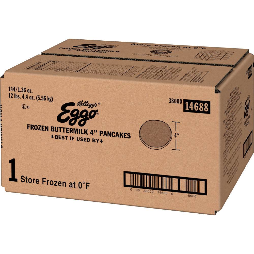 Kellogg's Eggo Buttermilk Pancakes Case | FoodServiceDirect Kellogg's Eggo Buttermilk Pancakes Case | FoodServiceDirect