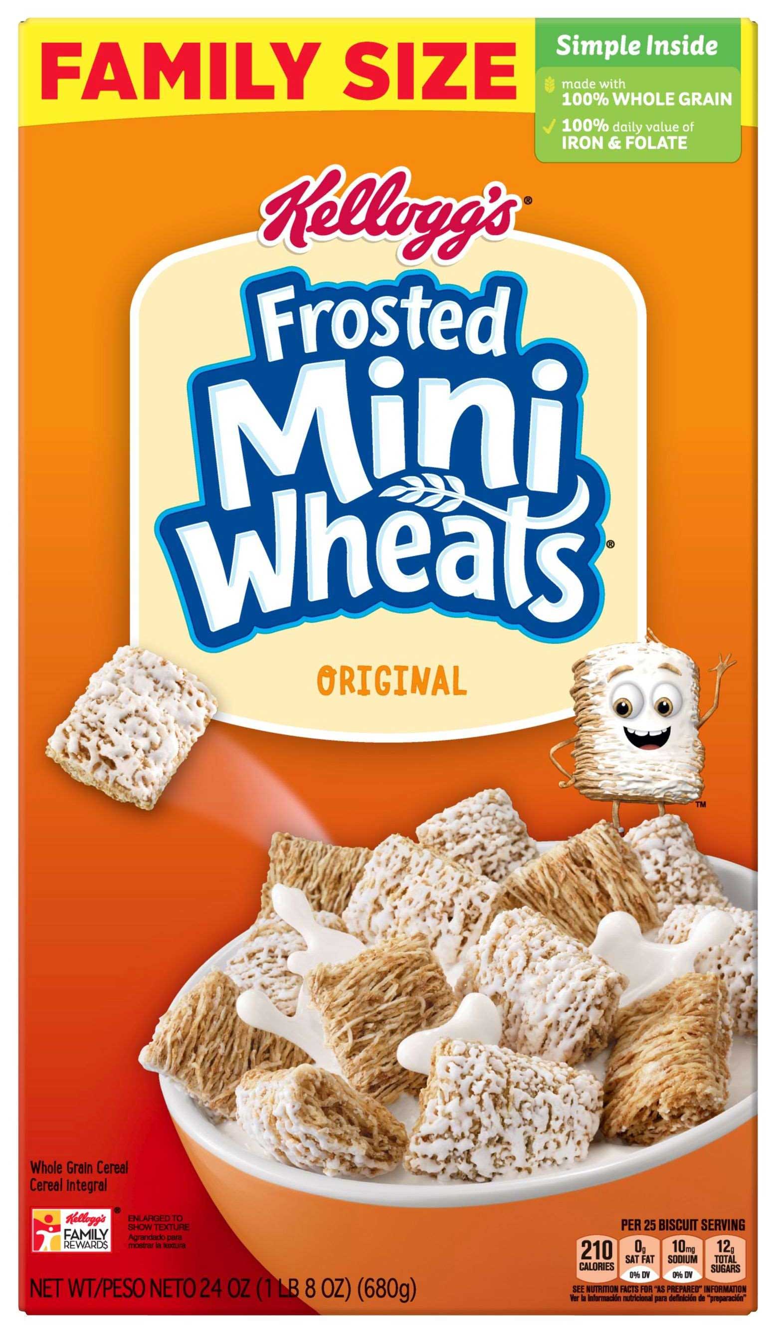 Frosted Mini-wheats Original Cereal, 24 Ounce -- 10 Per Case