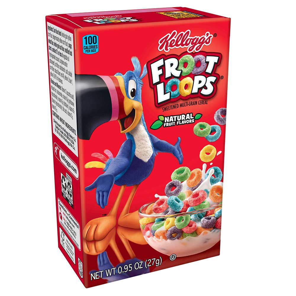 Kellogg's Froot Loops Cereal Case | FoodServiceDirect