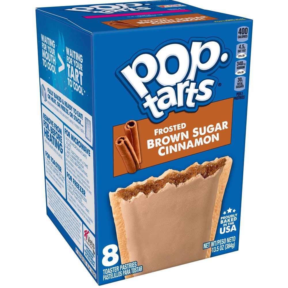 Pop-tarts Frosted Brown Sugar Cinnamon Toaster Pastries, 13.5 Ounce -- 12 Per Case