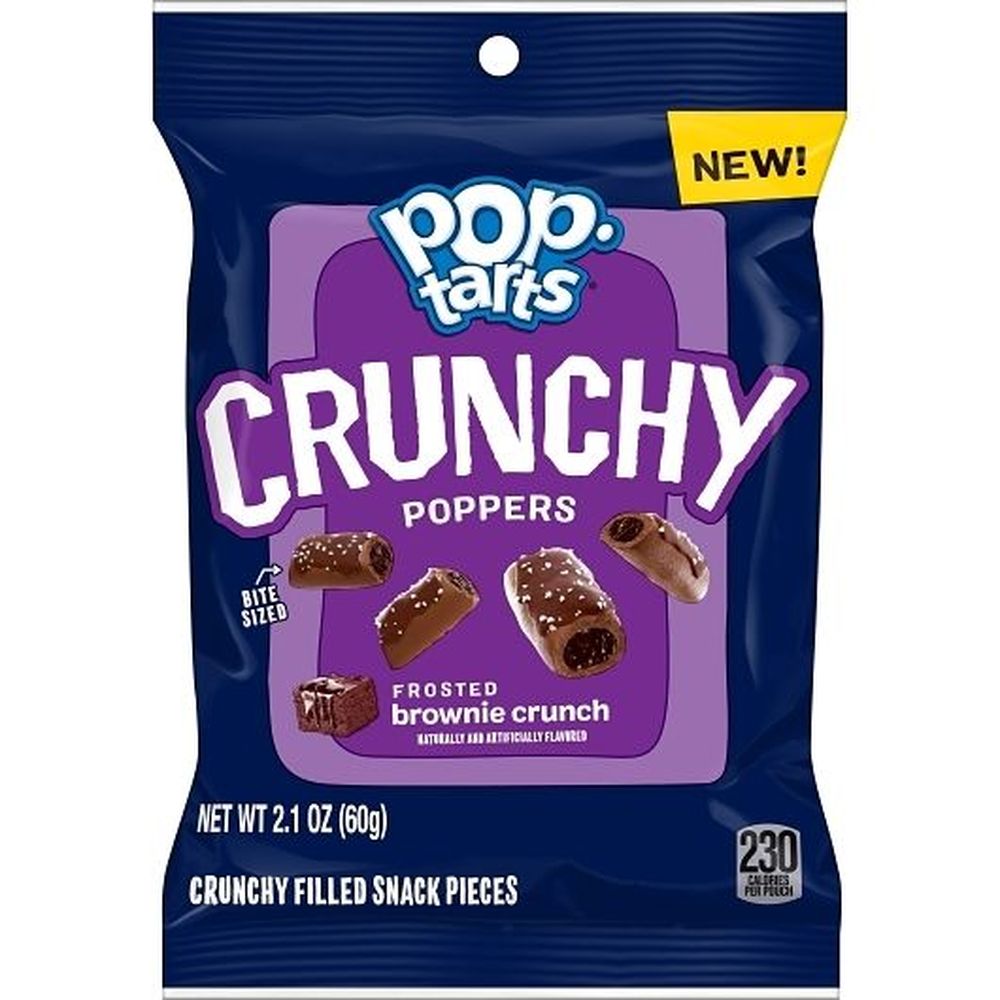 Pop-tarts Frosted Brownie Crunchy Poppers, 2.1 Ounce -- 48 Per Case