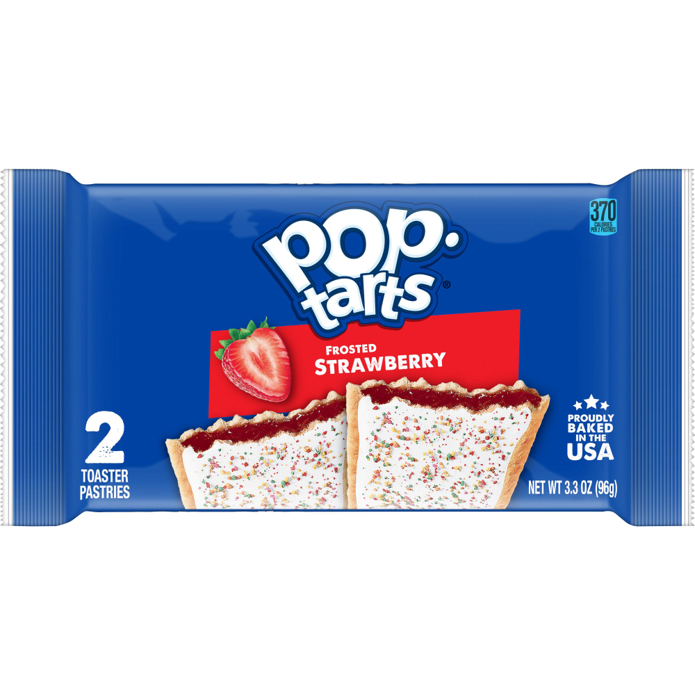 Kelloggs Frosted Strawberry Pop-Tarts Case