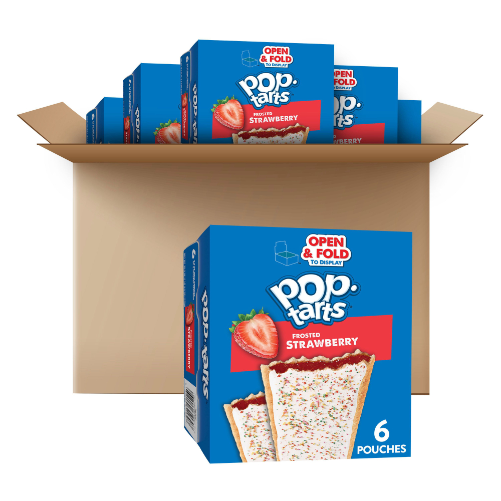 超激安 Pop-Tarts Strawberry Frosted Kelloggs Case FoodServiceDirect | 菓子