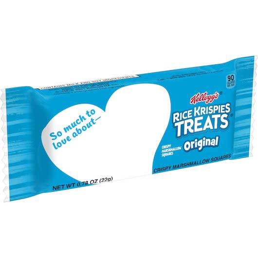 Rice Krispies Treats Original Crispy Marshmallow Squares, 0.78 Ounce -- 96 Per Case
