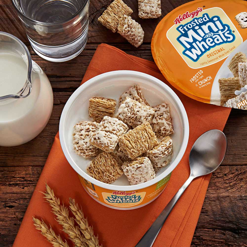 Frosted Mini-wheats Bite Size Cereal Biscuit, 2.5 Ounce -- 60 Per Case