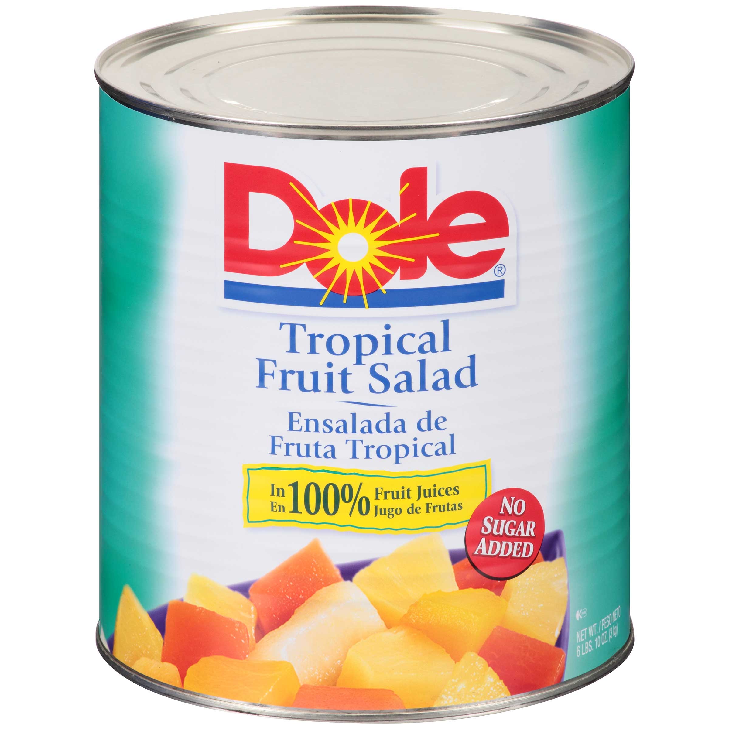 Dole Tropical Fruit Salad, 106 Ounce 6 per case.