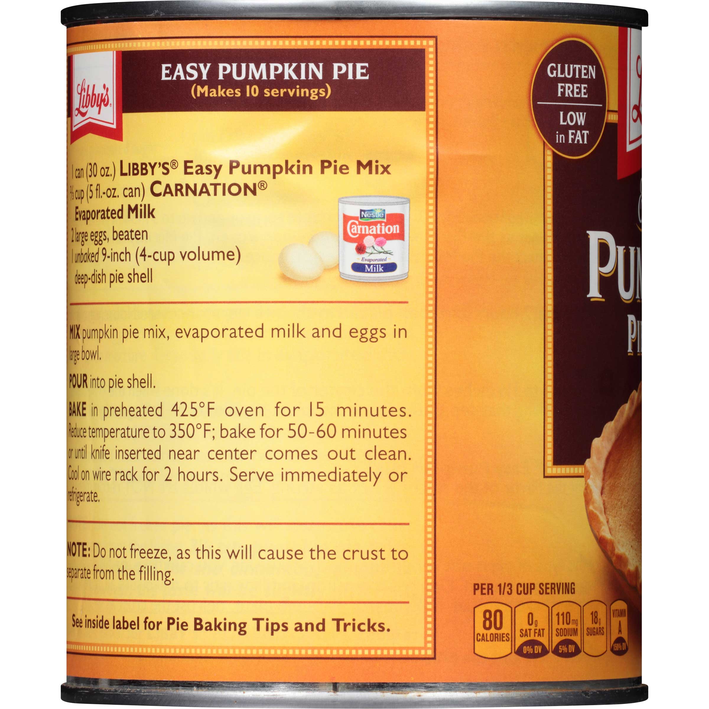 Libby's Easy Pumpkin Pie Mix Case | FoodServiceDirect