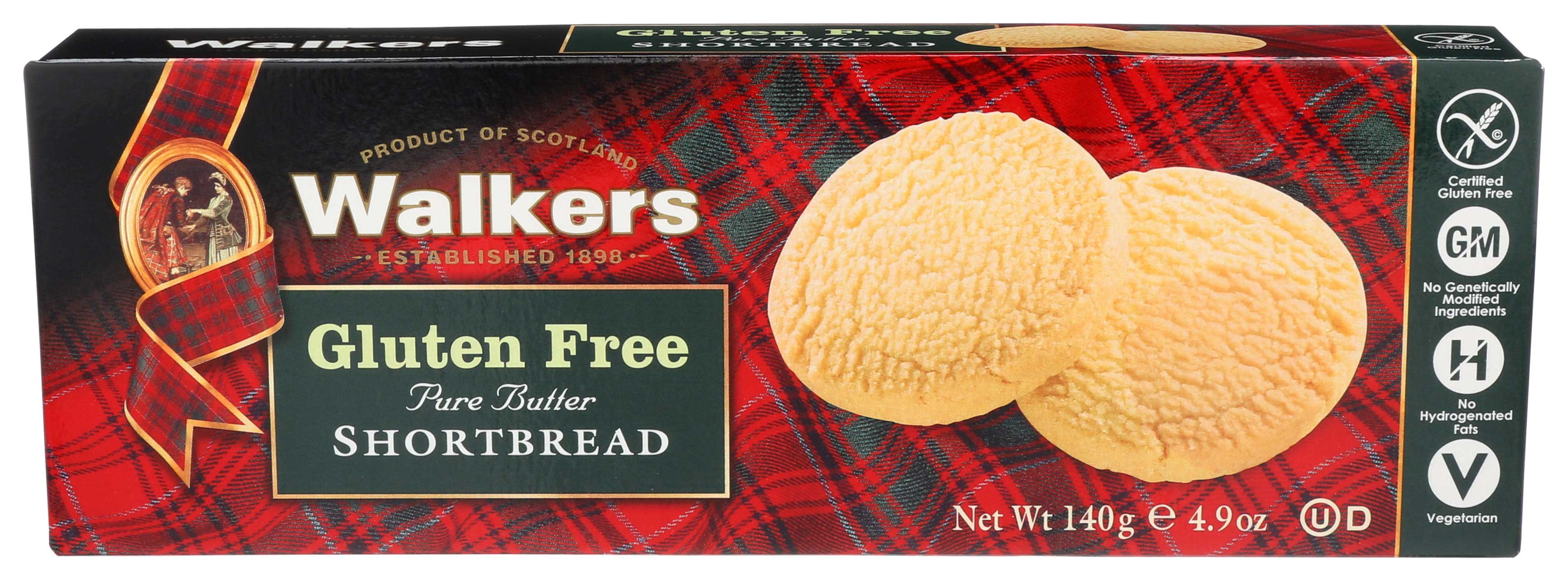 クリスマス特集2024 Walkers Gluten Free Shortbread Rounds Case | FoodServiceDirect ウェア