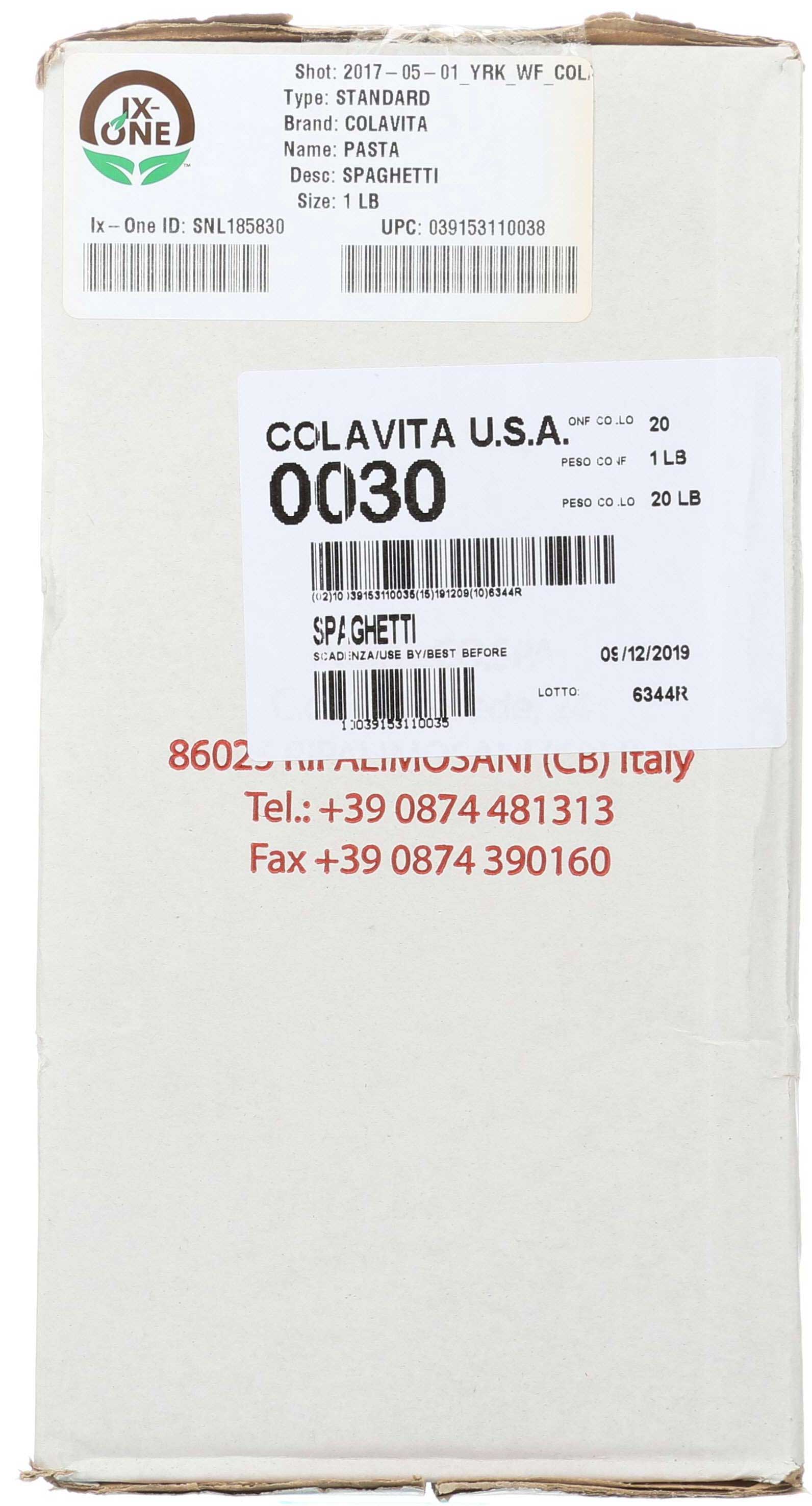 Colavita 100 Percent Californian Extra Virgin Olive Oil, 10 Liter