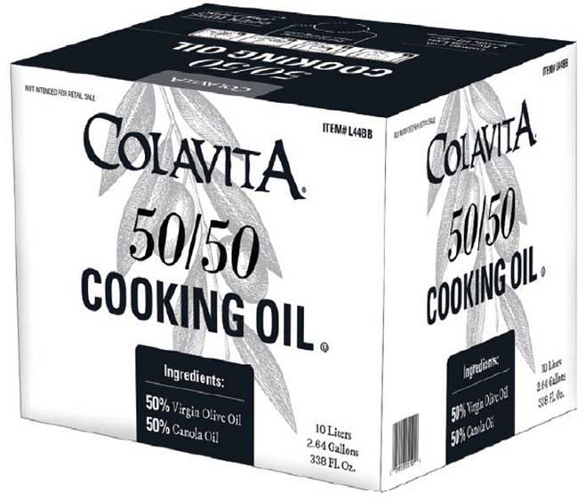Colavita 50/50 Canola And Virgin Olive Oil Blend, 10 Liter
