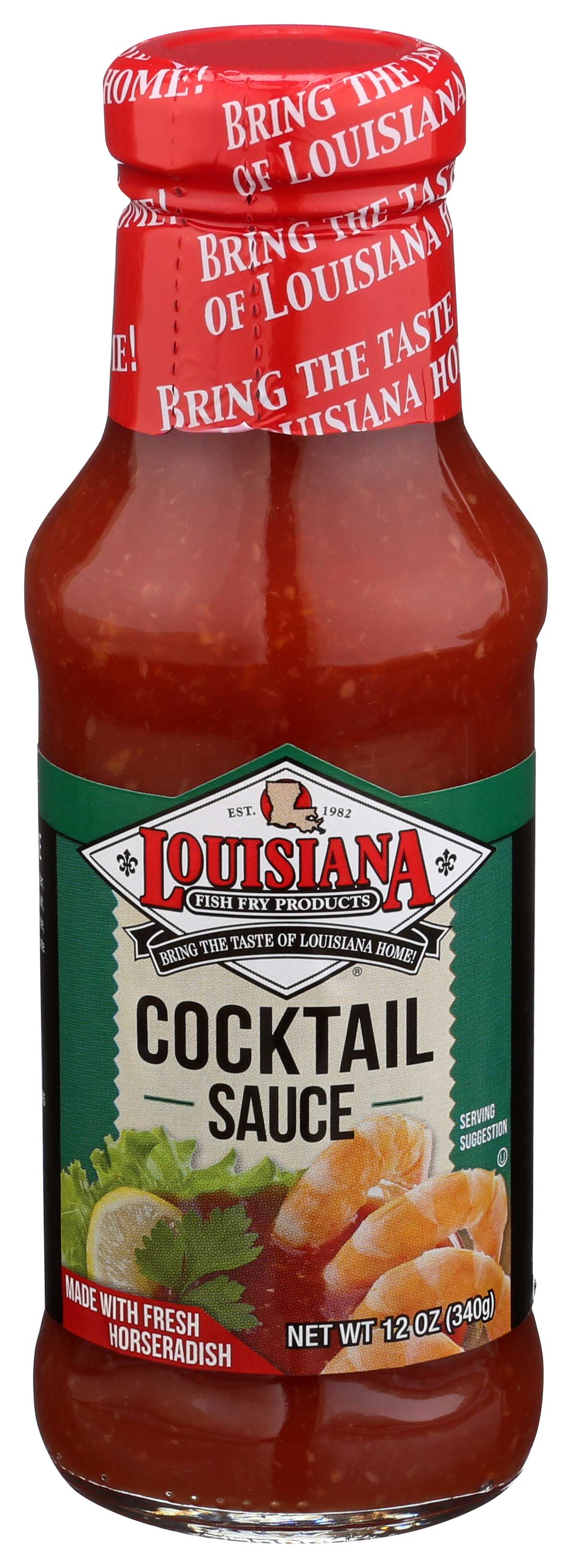 Louisiana Cocktail Sauce With Horseradish, 12 Ounce -- 12 Per Case