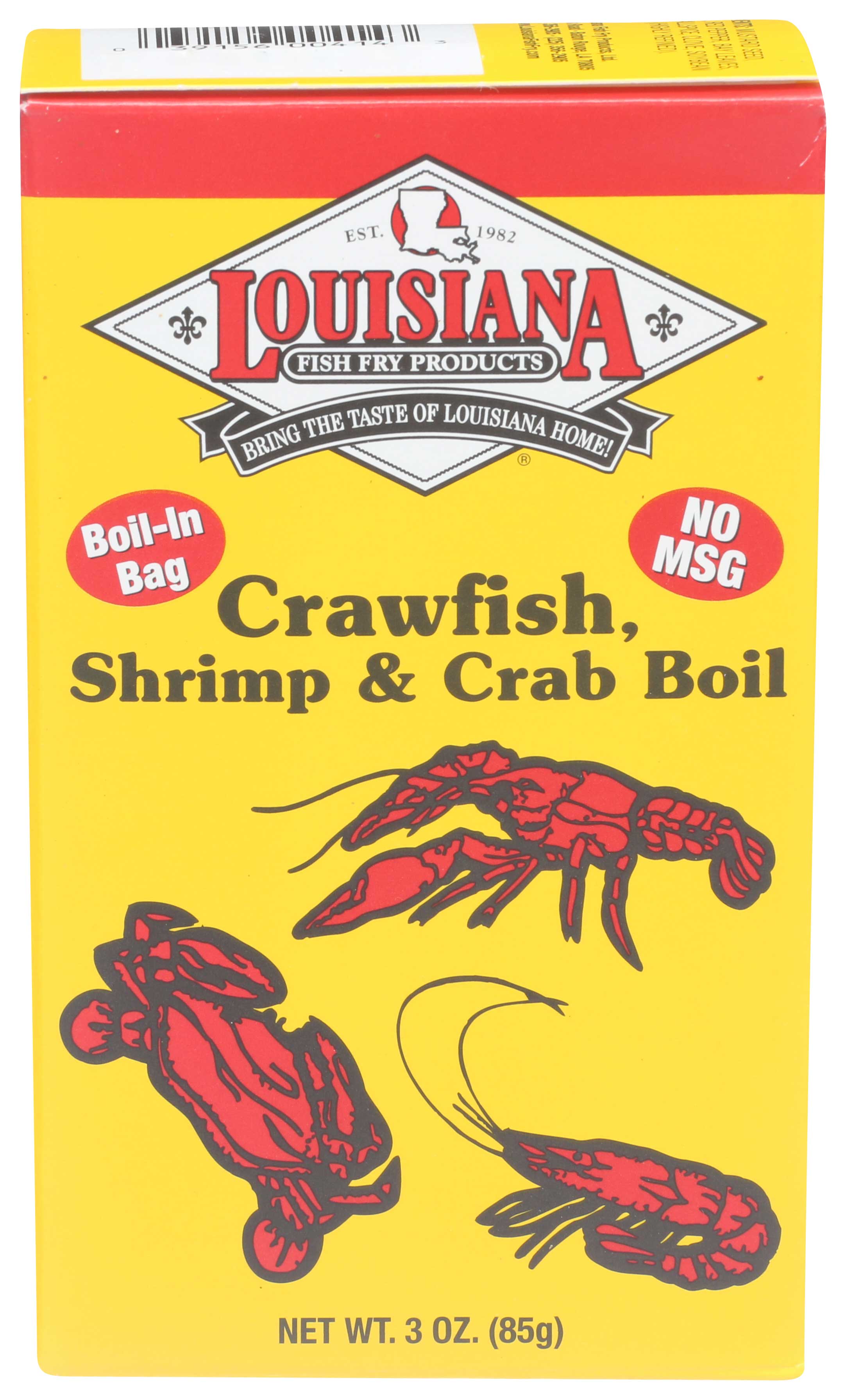 Louisiana Crawfish Shrimp And Crab Boil Seed Bag, 3 Ounce -- 12 Per Case