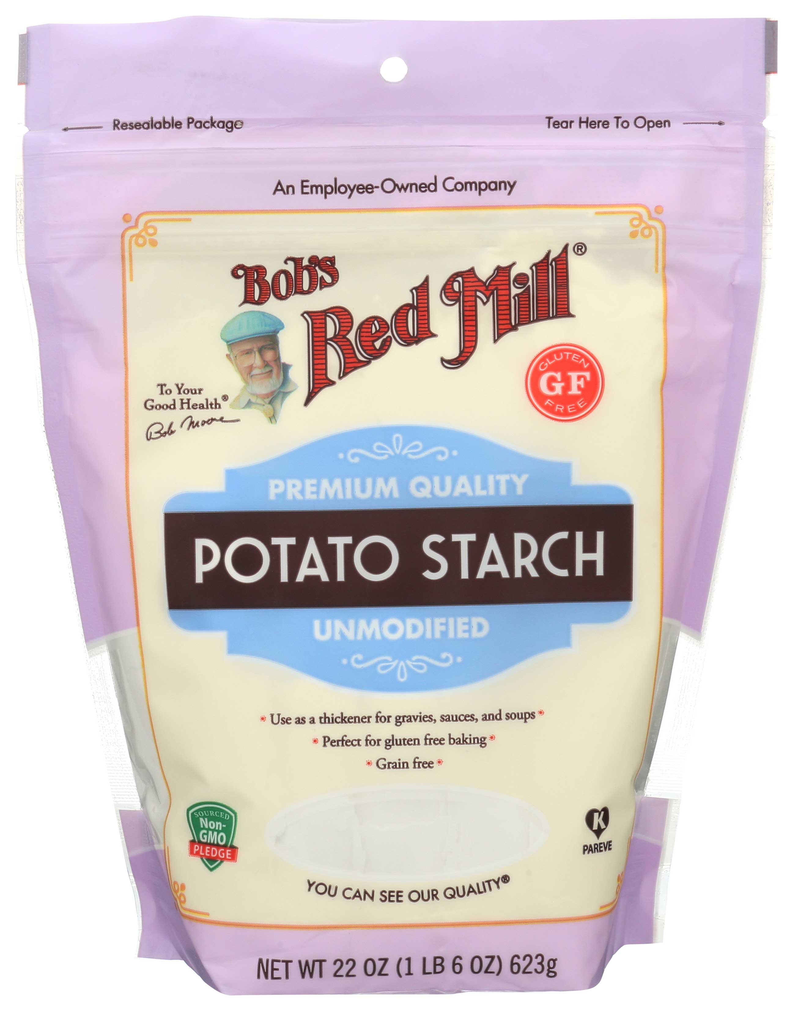 Bob's Red Mill Gluten Free Potato Starch, 22 Ounce -- 4 Per Case