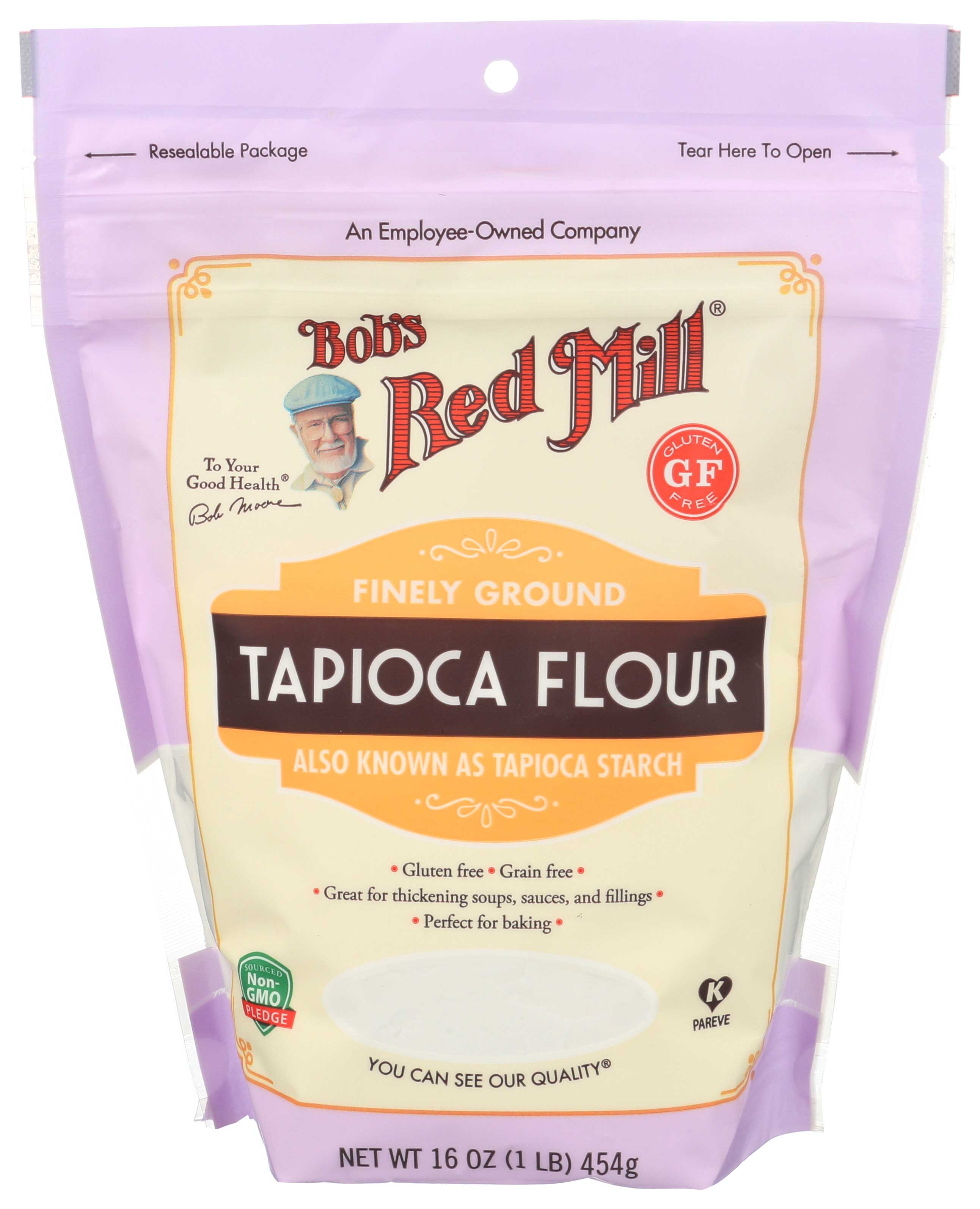 Bob's Red Mill Tapioca Starch Flour, 16 Ounce -- 4 Per Case