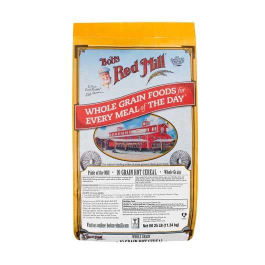 Bob's Red Mill 10 Grain Hot Cereal, 25 Pound