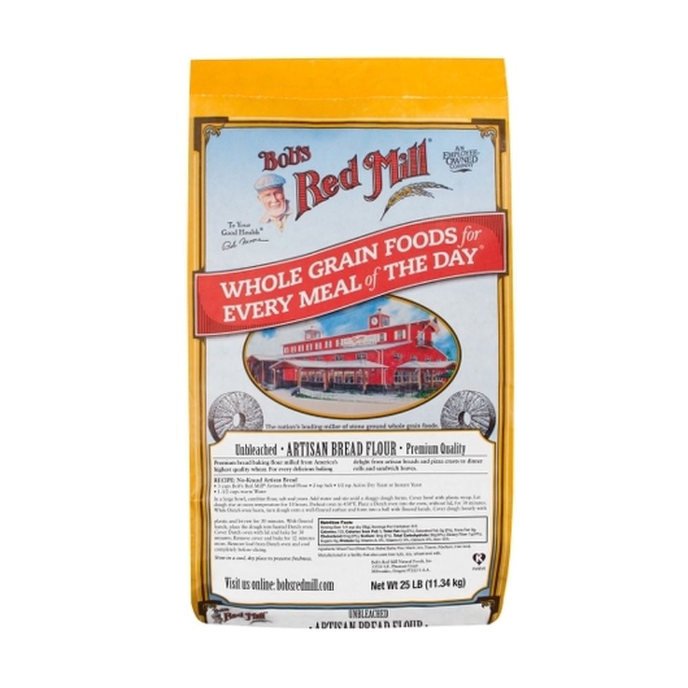 Bob's Red Mill Artisan Bread Flour, 25 Pound