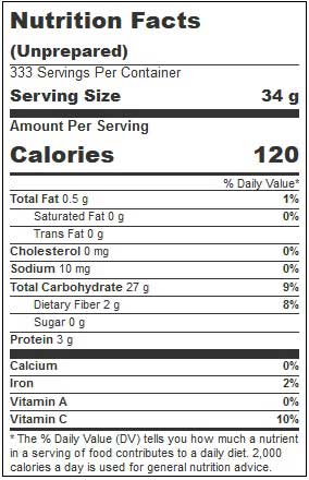 Bob's Red Mill Potato Flour, 25 Pound