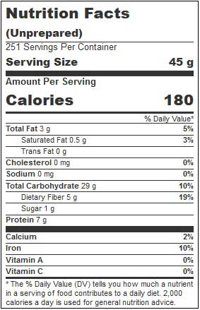 Bob's Red Mill Gluten Free Quick-cooking Rolled Oats, 25 Pound