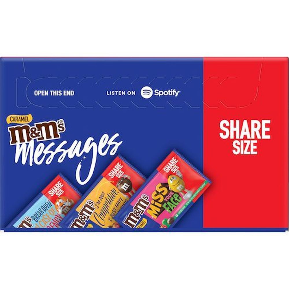 M and Ms Caramel Chocolate Candies - Sharing Size, 2.83 Ounce
