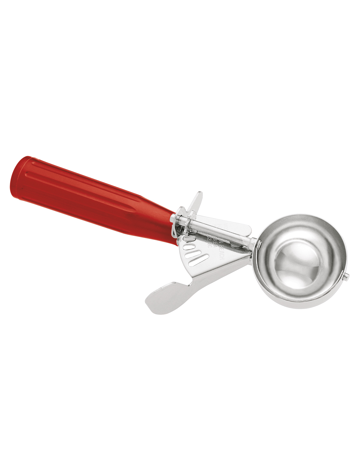 Hamilton Beach 2 Ounce Red Stainless Steel Disher