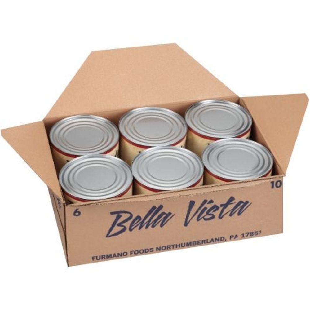 Bella Vista Low Sodium Black Beans In Brine, 110 Ounce -- 6 Per Case